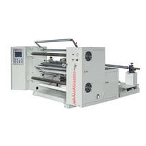 Horizontal High Speed PLC Control Slitter Rewinder for Plastic Film