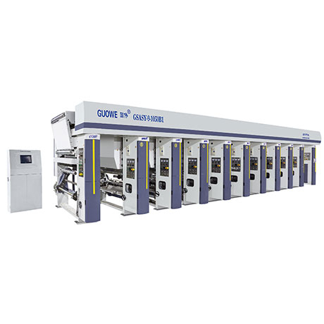 GWASY-B1 3 Motor System 8 Color Gravure Printing Machine for Film in 170m/Min
