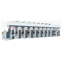High Speed Electronic Shaft Rotogravure Printing Machine in 300 mpm
