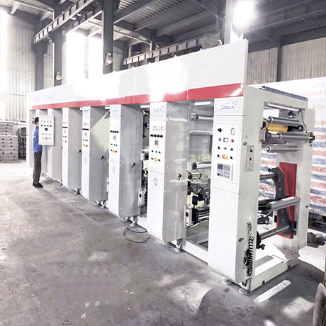 GWASY-C PLC Control High Speed 8 Color Gravure Printing Machine for Film in 150m/Min