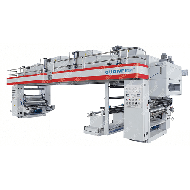 High Speed 3 Motor System Dry Method Film Solvent Base Laminating Machine in 150m/Min