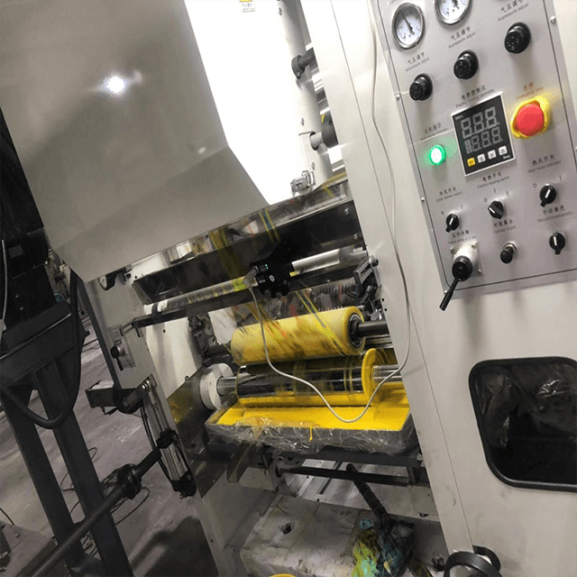 Gravure printing machine web tension control